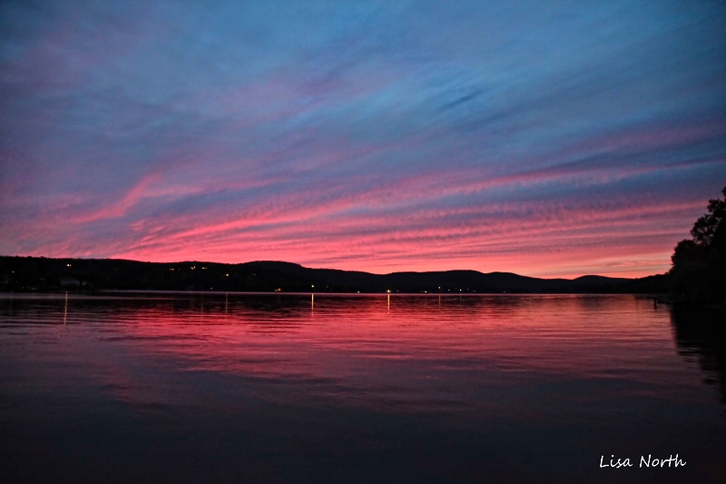 Candlewood Lake Sunset Glow