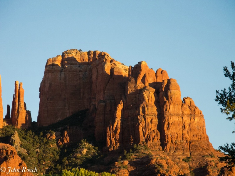 Part of Cathedral Rock - Sedona, Arizona