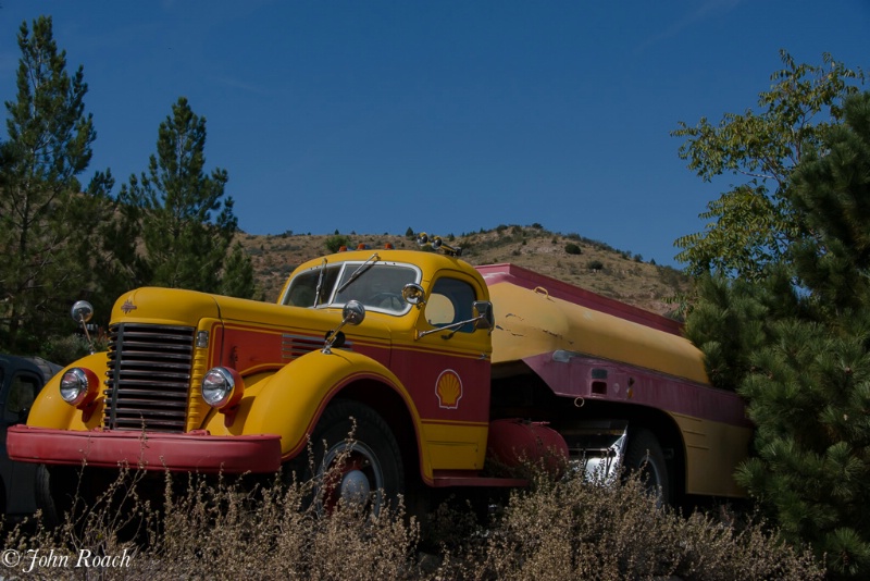 Shell Truck at Gold King Mine -- Jerome, Arizona