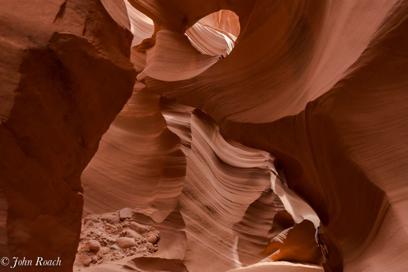 Lower Antelope Canyon #3 - ID: 14179388 © John D. Roach