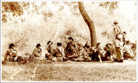 Soldiers at rest
