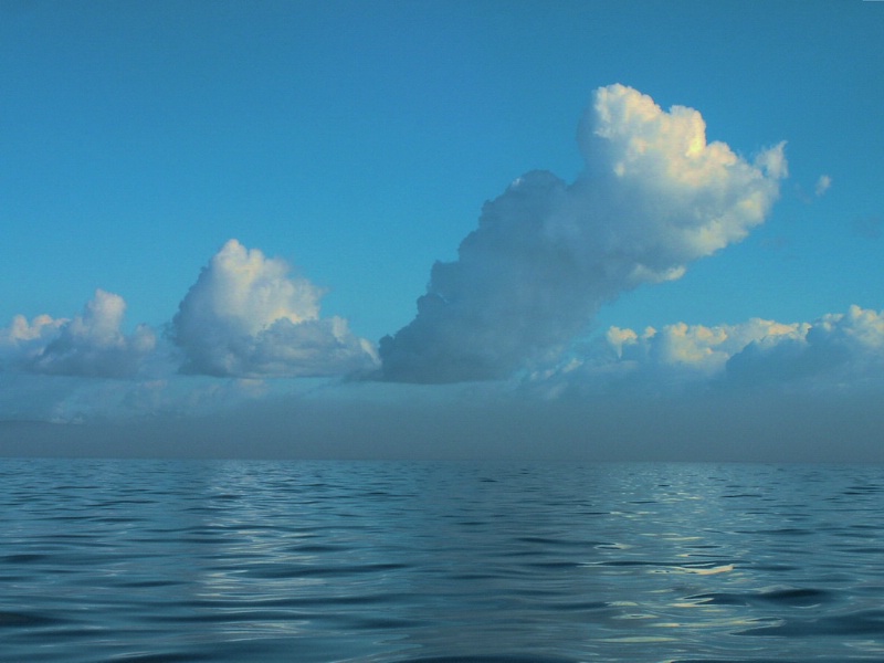 Clouds over Cook Inlet