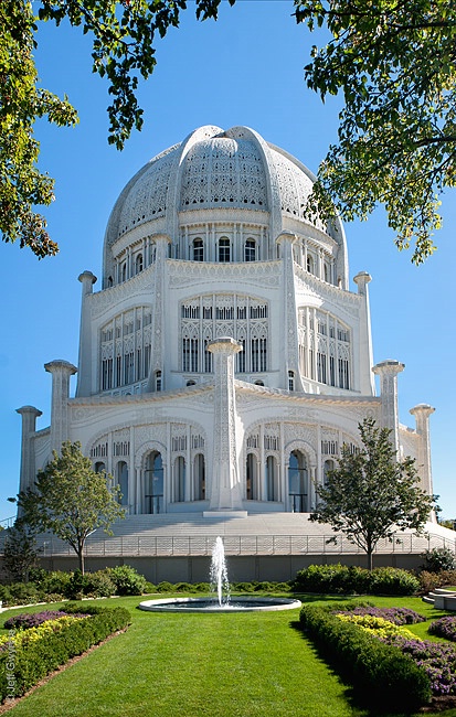 Baha'i House of Worship - ID: 14204410 © Jeff Gwynne