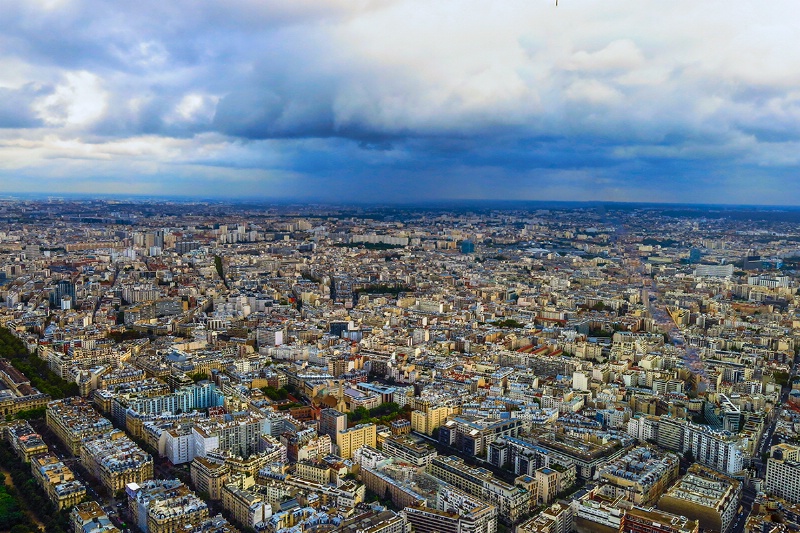 A Towering view of Paris