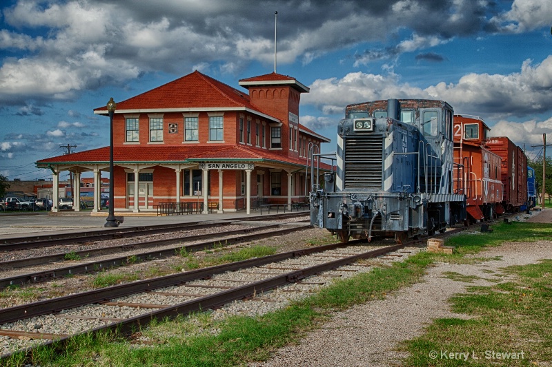 At the Train Depot