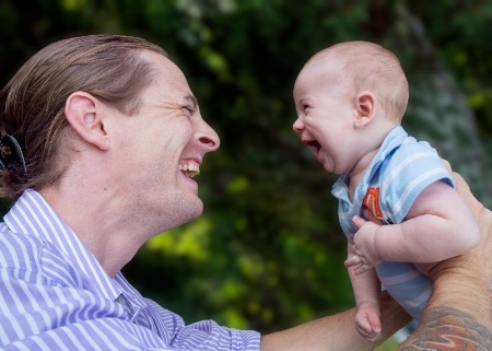 The Joy of Father and Son