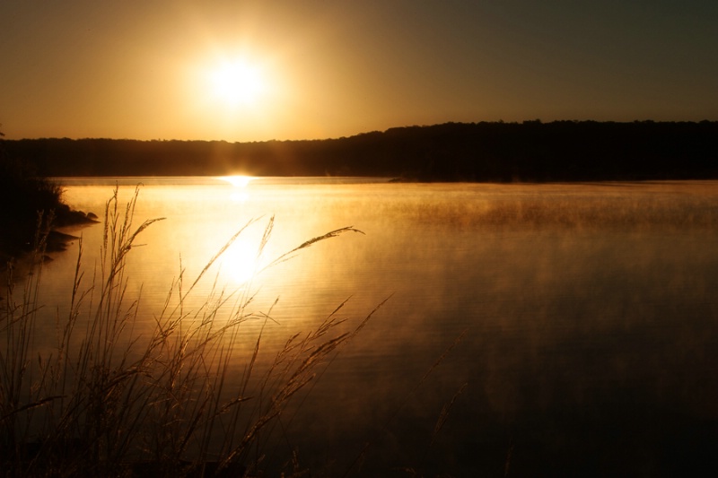 Sunrise At The Lake