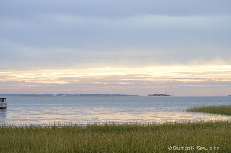 BEFORE Sunrise over Fort Sumter