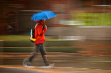 Walking in the Rain