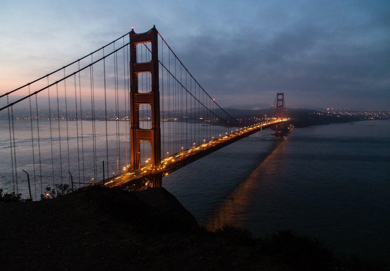 Golden Gate Morning - 127