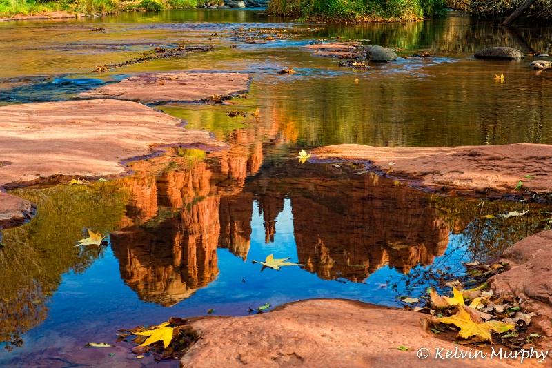 Reflecting on Cathedral Rock