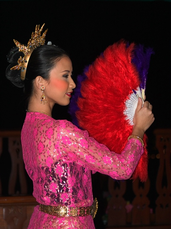 Fan Dancer, Bangkok, Thailand