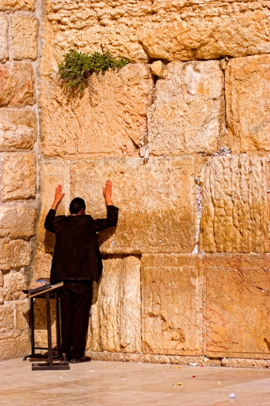 At The Wall, Jerusalem, Israel