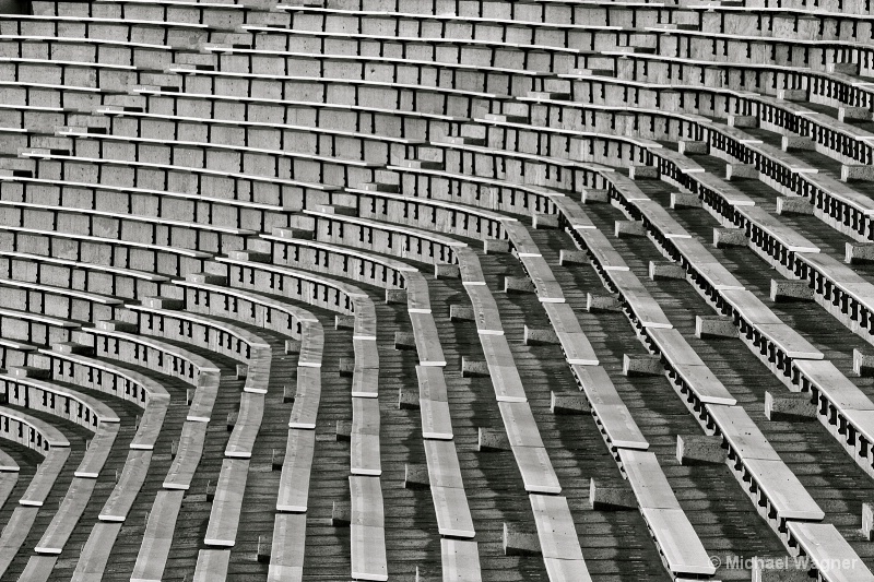 Curving Bleachers