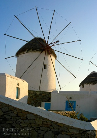 Old Windmill in Mykonos