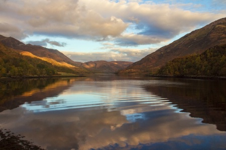 Sunset Over Loch Leven