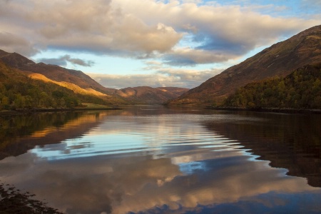 Sunset Over Loch Leven