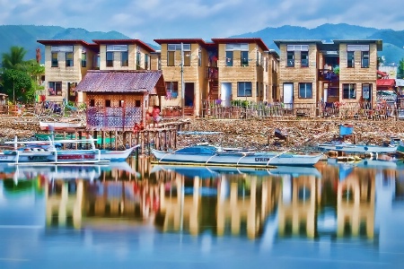 Homes Along The Waterways