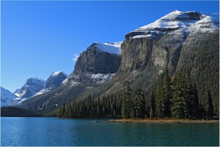 Mountains Of L  Maligne 2