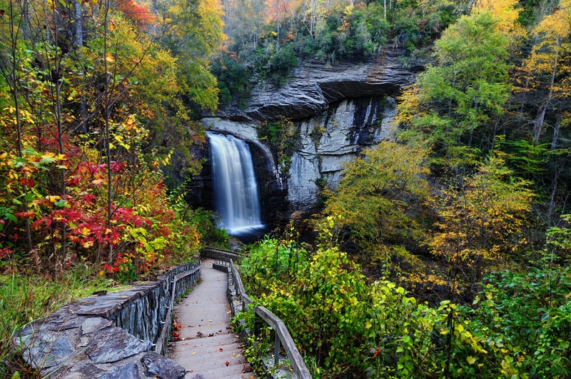 Stairway to the Falls