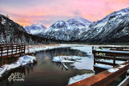 Chugach Sunset