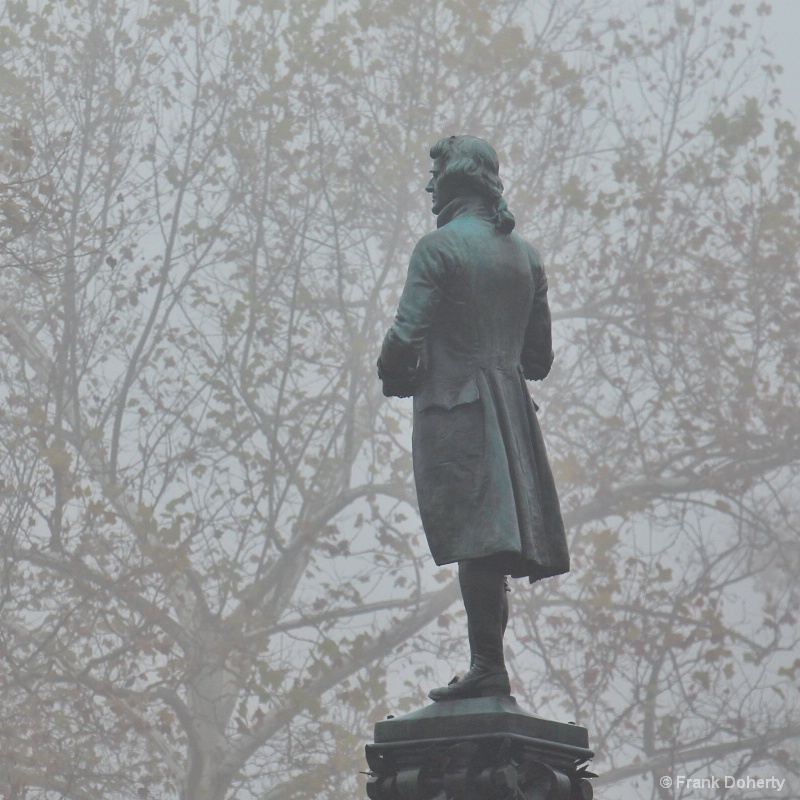 Mr. Jefferson Statue, University of Virginia