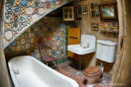 Bathroom at Fonthill Castle