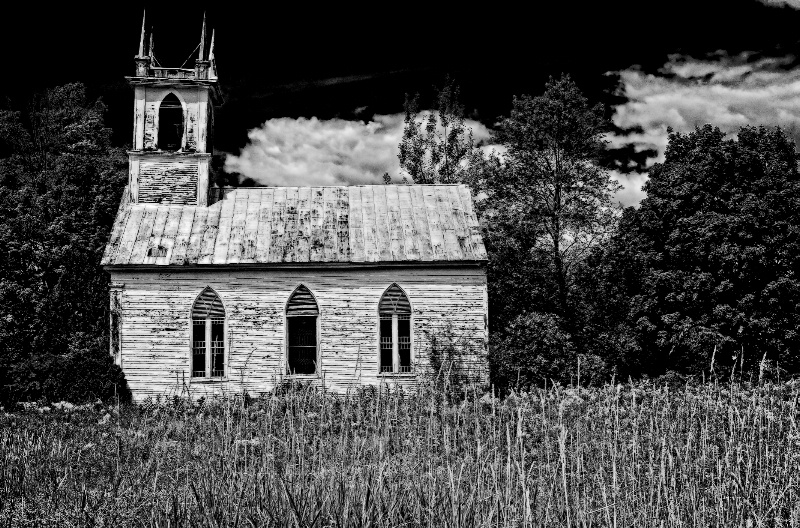 Church in B&W