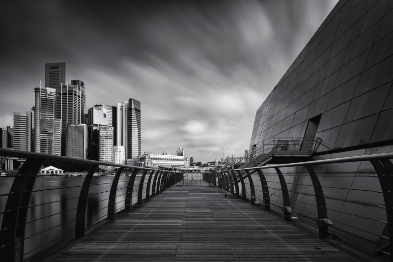 Cityscape in Black & White