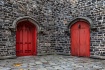 Two Red Doors