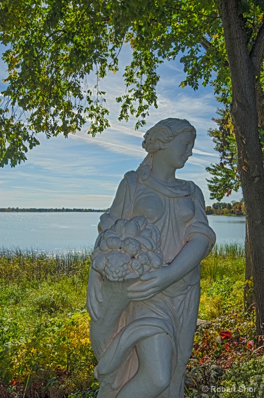 Statue by the Lake