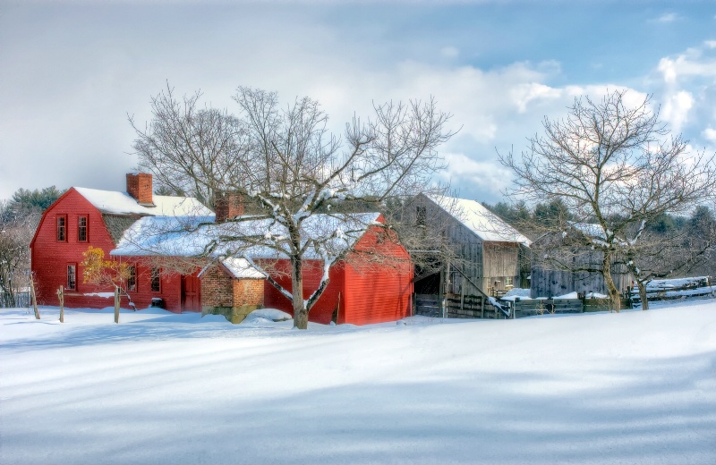 Freeman Farmhouse Winter