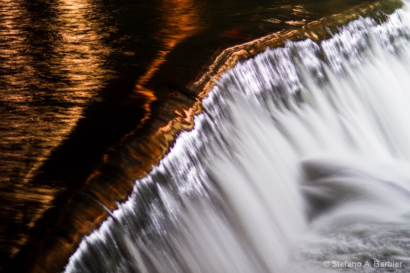 Waterfall at Night