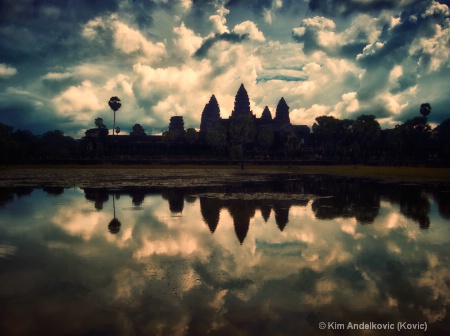 Sunset at Angkor Wat