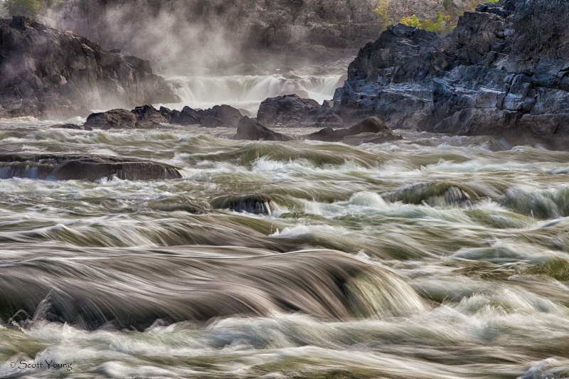 Angry Water; Great Falls, VA - ID: 14334671 © Richard S. Young