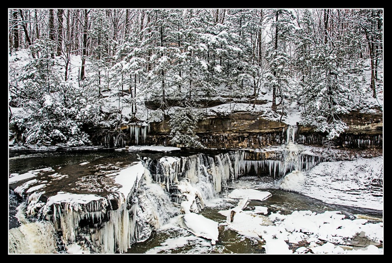 Winter in Cleveland Ohio