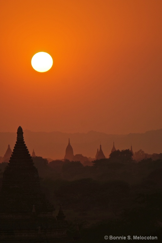 Sunset In Bagan, Myanmar