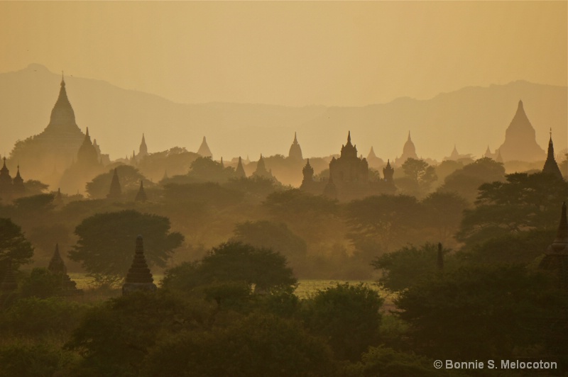 The Shrines In Bagan