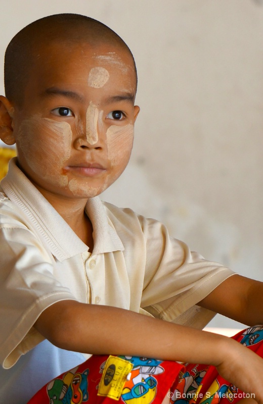 A Burmese boy