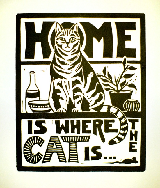 Home is Where the Cat Is - ID: 14348699 © Mary-Ella Bowles