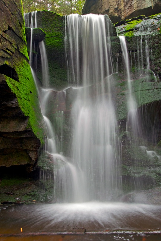 Plush Mossy Falls - ID: 14352374 © Zelia F. Frick