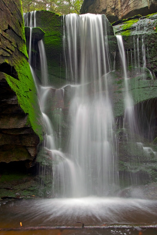 Plush Mossy Falls