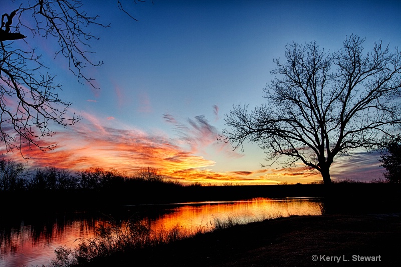 Lake Nasworthy Sunset  No.4