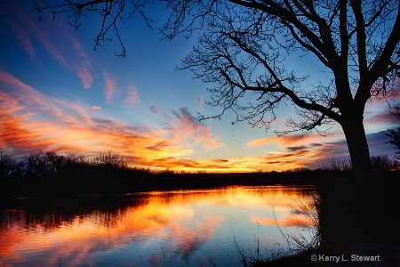 Lake Nasworthy Sunset  No.5