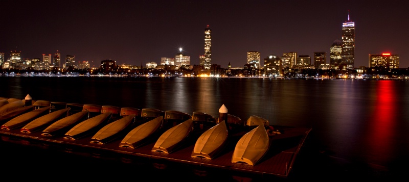 Midnight on the Charles - ID: 14353165 © MICHAEL HUGHES