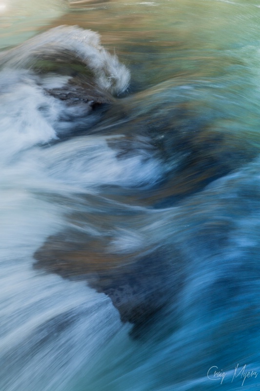 Rogue River Abstract