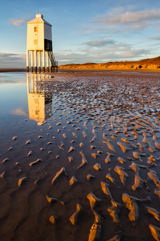 Lighthouse in Evening Light