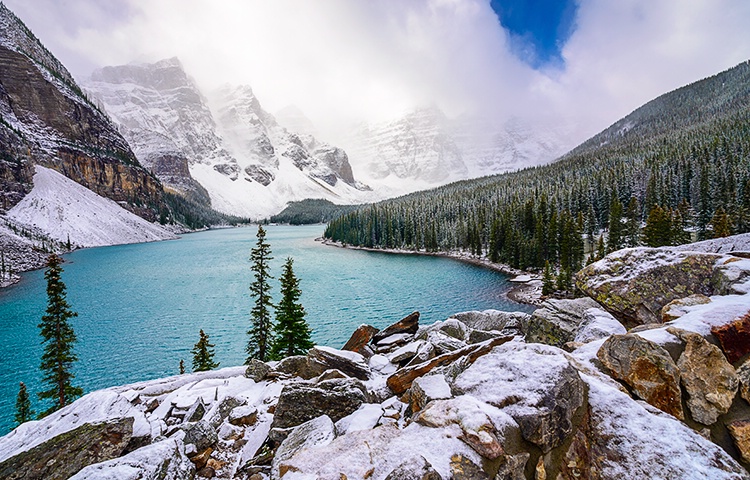 Moraine Lake Sunrise (Revisted)