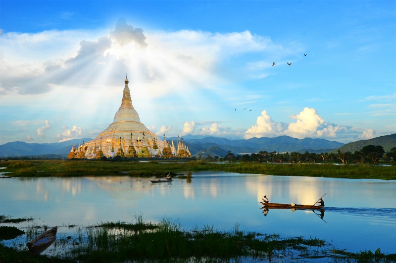 Beauty of Shwedagone Pagoda