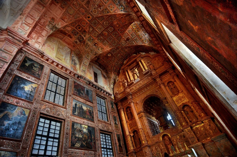 Interior of  St Fransis of Assisi